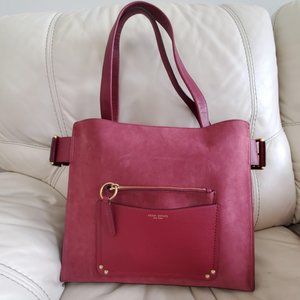 Henri Bendel Oxblood Lenox Tote